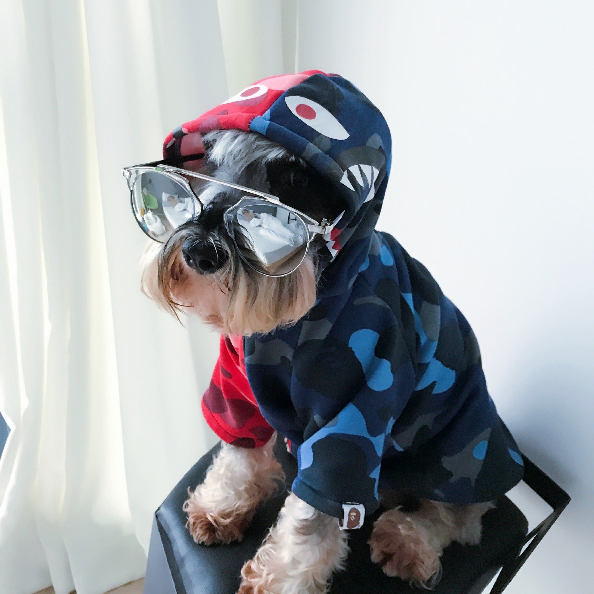 Pet Tide Brand Clothes Dogs Cats Myna Teddy Schnauzer Puppy Autumn And Winter Thickened Sweater