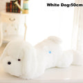 1pc 50cm Luminous Dog Plush Doll Colorful LED Glowing Dogs Children Toys For Girl