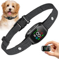 Smart Rechargeable Anti Bark Collar for Dog Vibration 4 Modes 8 Sensitivity IP67 Waterproof for Small Medium Dogs