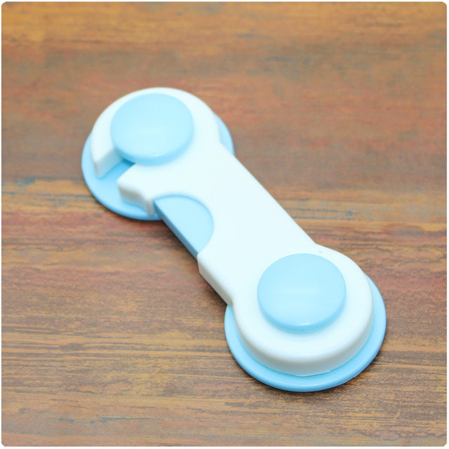 5pc/lot Plastic Cabinet Lock Child Safety Baby Protection From Children Safe Locks for Refrigerators Baby Security Drawer Latches