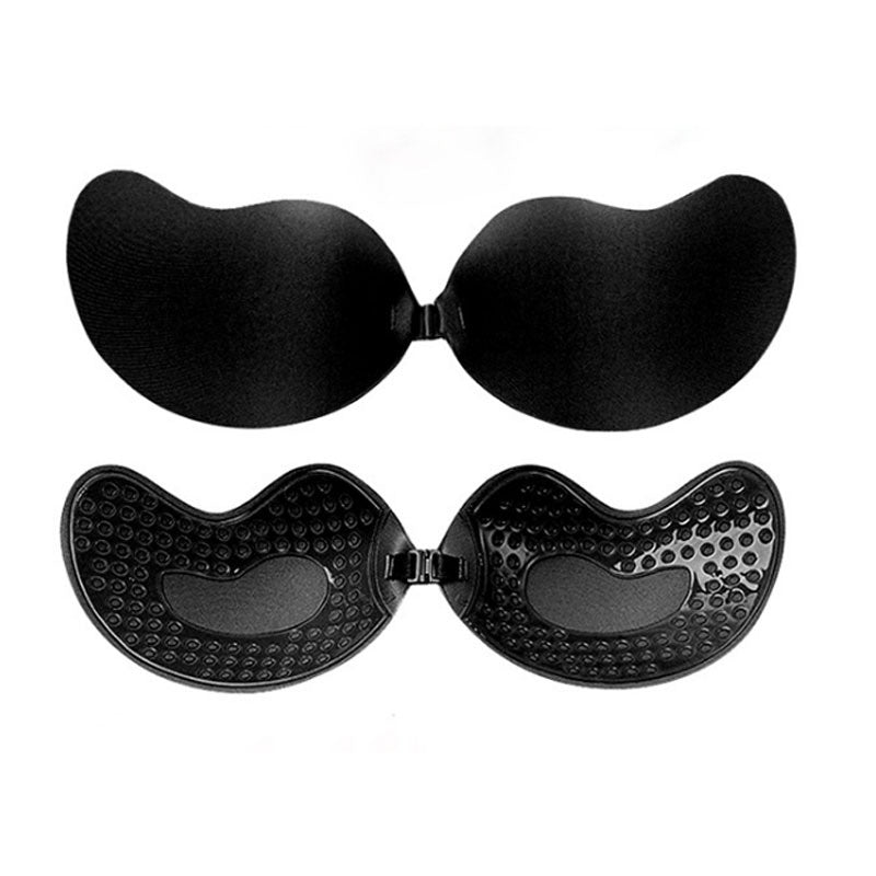Mango-shaped Invisible Bra, Clip Closure, Breathable, Wire-free, Push-up Bra